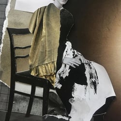 book of anxiety & wonder / paper collages