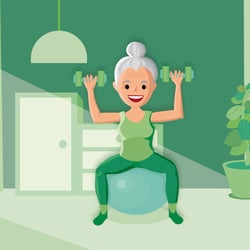 Home-Fitness für Best-Ager