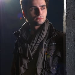 Jacke mit Schal