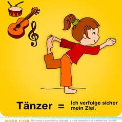 Yoga für Kinder – Der Tänzer / Die Tänzerin