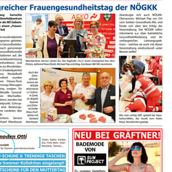 Innenseite Regionalmagazin inkl. Inseratbearbeitung