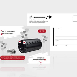 Postkarten Valentinstag / 2023