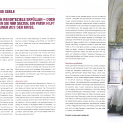 Hypovereinsbank Magazin „Heureca“ – Porträt Pater Tobias