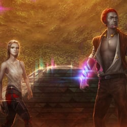 „Garlyn – Der Schattentanz“ von Dane Rahlmeyer, Coverillustration