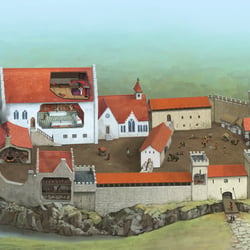 Burg  (Geheimnisvolle Welt des Mittelalters, Circon Verlag)