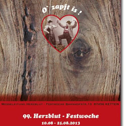 Messemappe Thema Tracht Vorderseite