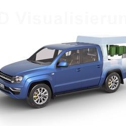 Visual Unlimited MTS Systemtechnik 3D Visualisierung Messfahrzeug