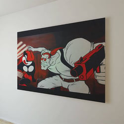 Acryl Illustration – Natural Born Killers