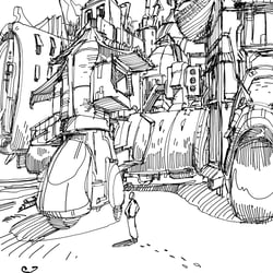 Random Construct (free hand drawing)