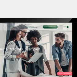 Web Design QUINZZ. Immobilienmakler Website