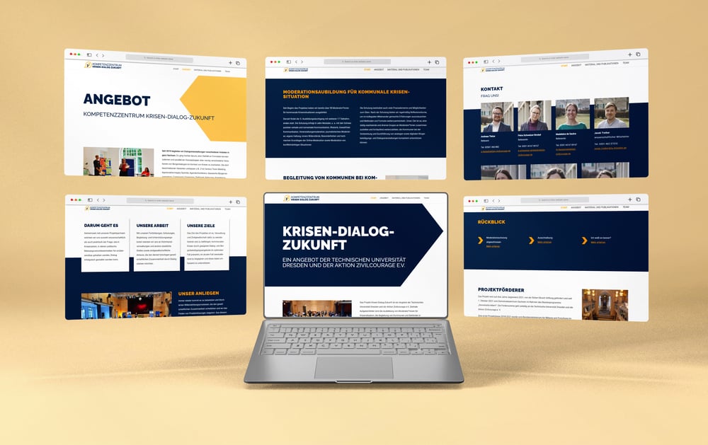 Webdesign Krisen-Dialog-Zukunft