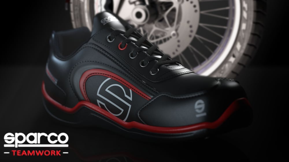 Sport shoe shot04 Volumlight Composition