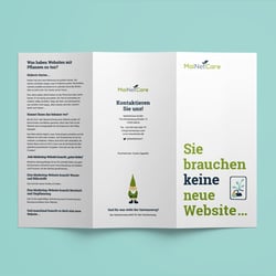 Product Illustrations for Mai Net Care and Trifold Design