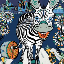 MB Zebra Plakat sm