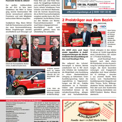 Innenseite Regionalmagazin inkl. Inseratbearbeitung