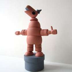 Drückfigur (Holz), Pokal