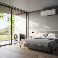 Produktvisualisierung des Klimasystems Logacool von Buderus