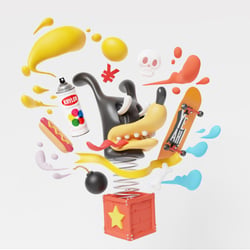3D Animation, Still Frame
