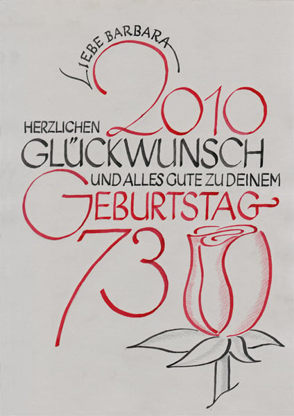 Geburtstagsgruß