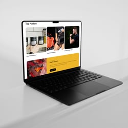 Endurance Gecko Shopify Onlineshop on MacBook