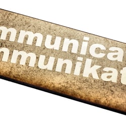Kommunikation aus Holz