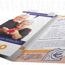 Immobilien-Flyer erstellen | Layout gestalten