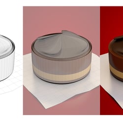 Praline 3D – Freie Arbeit
