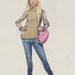 Girl, Characterdesign