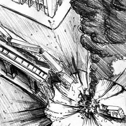 Illustration zu einem Hörspiel