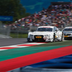 DTM, Red Bull Ring, Austria. Nico Mueller, AUDI Motorsport Team Rosberg, Sponsor: AUDI Financial Services