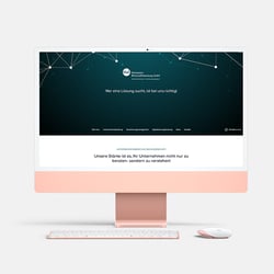 Webseite für ein Unternehmensberatungsbüro