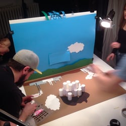 Papercraft Setdesign