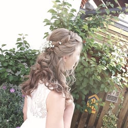 Brautstyling und Makeup