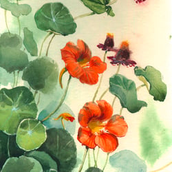 Kresse – Plein Air- Aquarell