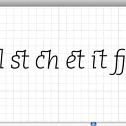 SchriftStueck – Ligaturen