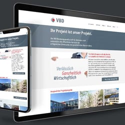 Website VDB Beratung – Weblication