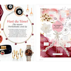 Editorial-Design, Gestaltung von Einzelseiten des Magazin HOCHZEIT