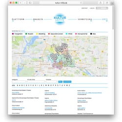 Website Kultur Mitte
