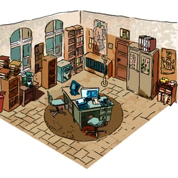 Leveldesignstudie Office