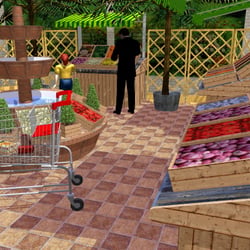 Obst- und Gemüsemarkt