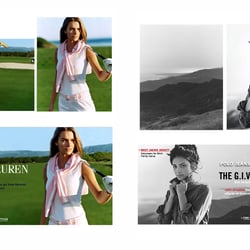 Composites created for Ralph Lauren landing pages