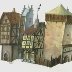 Textur für den Animationsfilm „Till Eulenspiegel“ • 2003