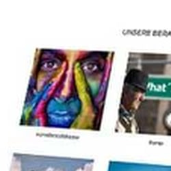 Kampagne #WirKünstler Webseite und Landingpage