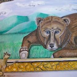 Acryl 100 × 50 cm