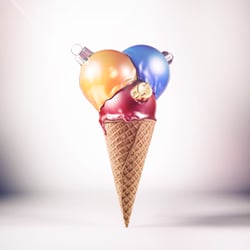 Eis Projekt – Weihnachten