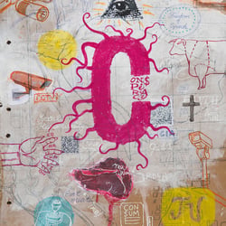 illustration / poster für david carson´s untitled magazine