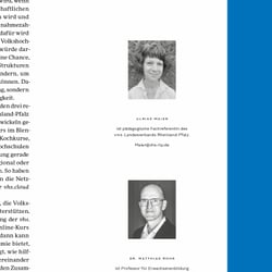 weiter bilden Magazin »Krise & Chance«