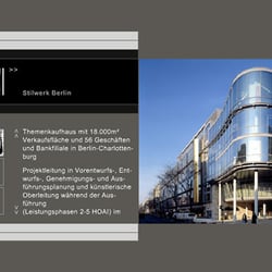 Internet-Präsentation Architekt