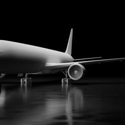 // 3D // Boeing 777−300 ER