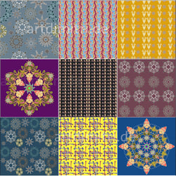 Muster Design, Pattern, Vektor Grafik